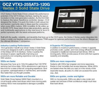 Buy the OCZ 120GB Vertex 3 SATA III Solid State Drive  