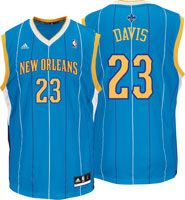 Anthony Davis adidas Revolution 30NBA Replica New Orleans HornetsYouth 