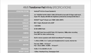 Asus Transformer Pad Infinity TF700T at TigerDirect.ca