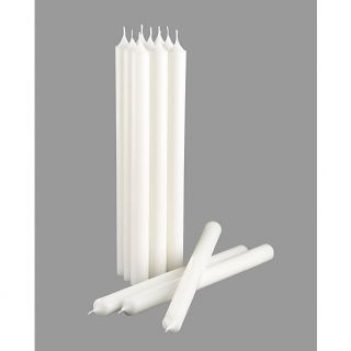 taper candles set of 12 in candleholders, candles  CB2