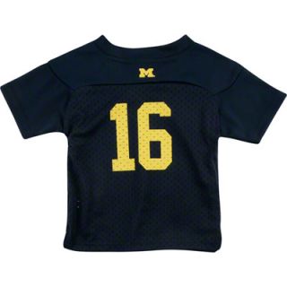 Michigan Wolverines adidas 2012 Navy Infant #16 Replica Football 