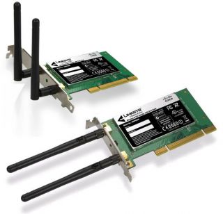 MacMall  Linksys Wireless N PCI Network Adapter WMP600N