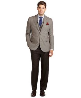 Fitzgerald Fit Houndstooth Sport Coat   Brooks Brothers