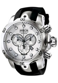 Invicta F0004 Watches,Mens Reserve Chronograph Silver Dial Black 