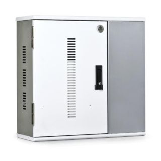 MacMall  Anthro Corp Mini Touch Charging Cabinet, 40 Unit MCAB40SS/PW