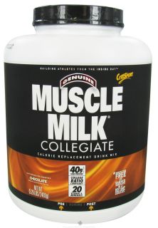 Zoom View   Muscle Milk Genuine Collegiate Calorie Replacement Drink 