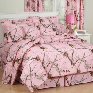 Realtree AP Pink Camo Full Comforter Set   Gander Mountain