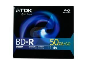 .ca   TDK 50GB 4X BD R DL Single Jewel Case Disc Model 49022