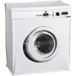 washing machine hamper in storage  CB2