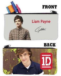 Liam Payne One Direction 1D Stationery School Photo Pencil Bag Case 
