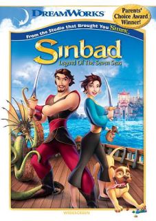Sinbad Legend of the Seven Seas DVD, 2010, WS