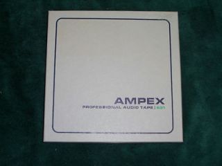 Ampex 631 Quality Tested Guaranteed Reel to Reel Tape