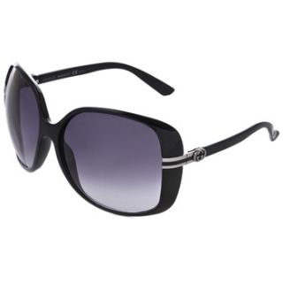 Gucci Black Oversized Sunglasses