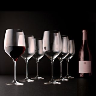 Riedel Eisch Ronn Wiegand  Set of 6 Burgundy Glasses 