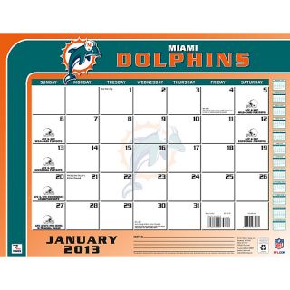 Miami Dolphins Calendars Miami Dolphins 2013 Desk Calendar