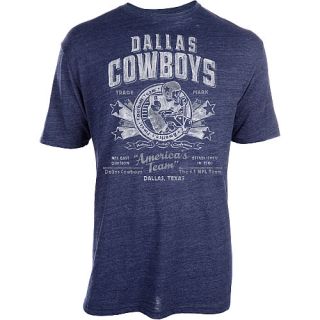 Dallas Cowboys Tees Mens Dallas Cowboys Rush Triblend T Shirt