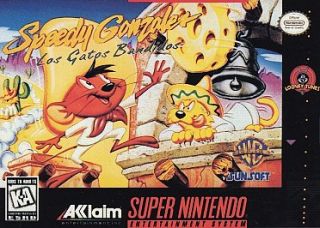 Speedy Gonzales Los Gatos Bandidos Super Nintendo, 1996