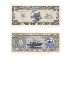 Mil Dollars National Guard Bill Notes 2for$1.25 money