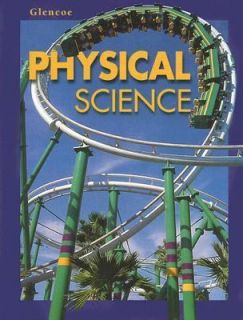 Glencoe Physical Science 1998, Hardcover, Student Edition of Textbook 