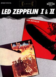 Look inside Classic Led Zeppelin I & II   Bass   Sheet Music Plus