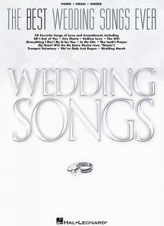 Look inside The Best Wedding Songs Ever   Sheet Music Plus