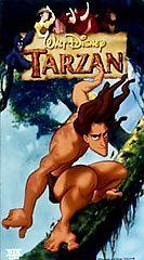 Tarzan (VHS, 2005) Animated, Walt Disney Film, Clamshell