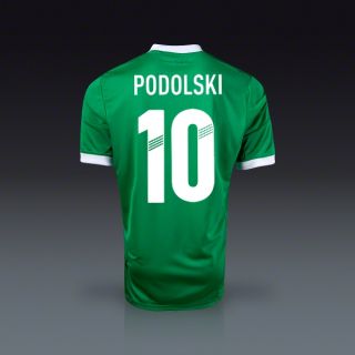adidas Lukas Podolski Germany Away Jersey 12/13  SOCCER
