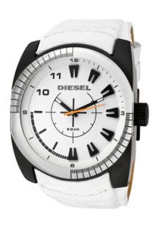 Diesel DZ1369 Watches,Mens White Dial White Leather, Mens Diesel 
