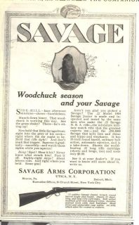 1919 g ad savage arms co groundhog