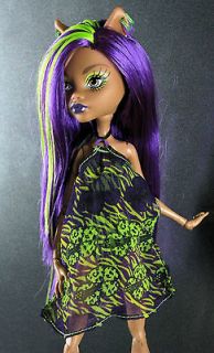 MONSTER HIGH ~ LOOSE ~ SKULL SHORES CLAWDEEN WOLF ~ TARGET EXCLUSIVE