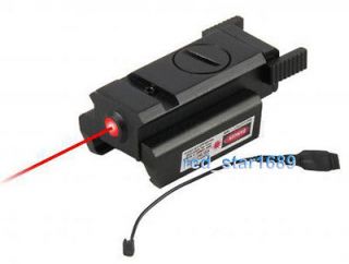   sight Red laser 20mm Weaver Rail +Remote Switch fit for gun/pistol