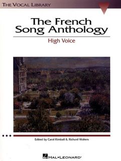 Look inside The French Song Anthology   High Voice   Sheet Music Plus