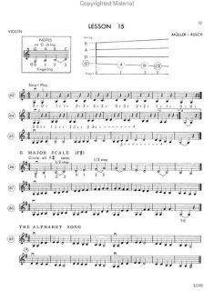 Look inside Muller  Rusch String Method Book 1   Violin   Sheet Music 