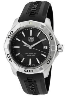 Tag Heuer WAP1110.FT6029 Watches,Mens Aquaracer Black Dial Black 