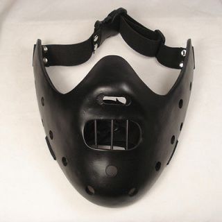 COOL Resin Replica Doctors Deluxe Hannibal Black Mask JH07 Halloween