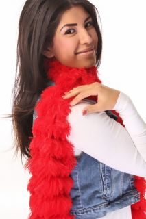 Red Soft Faux Fur Scarf @ Amiclubwear scarf Online Store,scarves 