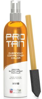 Pro Tan   Overnight Competition Color   8.5 oz. Original Suntan Brown 