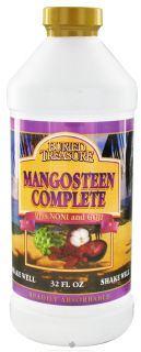 Buried Treasure Products   Mangosteen Complete   32 oz. Plus Noni and 