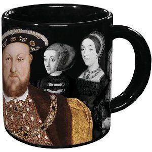 Mug Henry VIII ~ Disappearing Wives Mug [ Unemployed Philosophers 