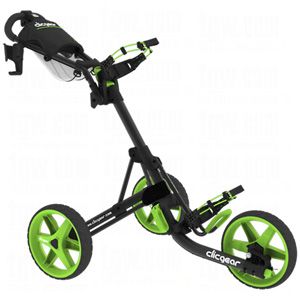 CLICGEAR 3.0 PUSH CART CHARCOAL/LIME