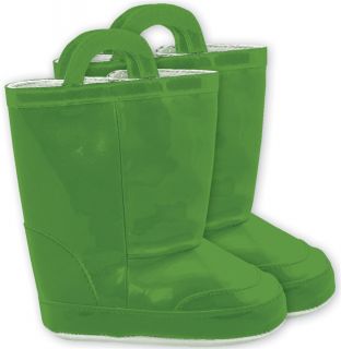 Buy i Play   Soft Rain Boots Medium 12 Months Green at LuckyVitamin 