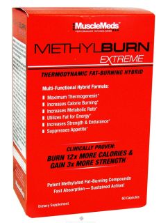 MuscleMeds   Methylburn Extreme Thermodynamic Fat Burning Hybrid   60 