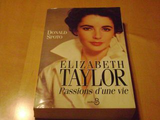Elizabeth Taylor Passions dune Vie Biography Actress Hollywood French 