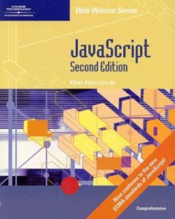 JavaScript Comprehensive by Don Gosselin 2001, Paperback