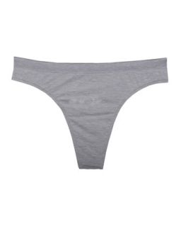 Low Rise Thong, Heather Gray   