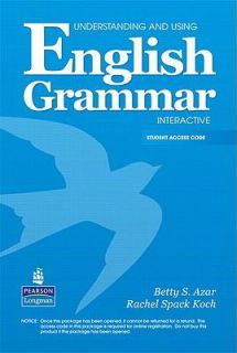 Understanding and Using English Grammar Interactive, Online Version 
