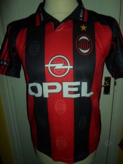 AC Milan #9 Inzaghi Fan Style Football Shirt adult small