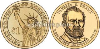 Dollar, 2011, Ulysses S. Grant, Presidents