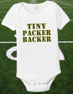 Green Bay Packers Onesie Packers Baby Infant Packers Shirt Childrens 