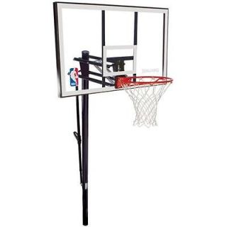   NBA 52 Inch Acrylic Helix In Ground Basketball backboard system hoop
